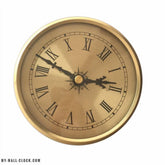 Vintage Clock Golden Grain My Wall Clock
